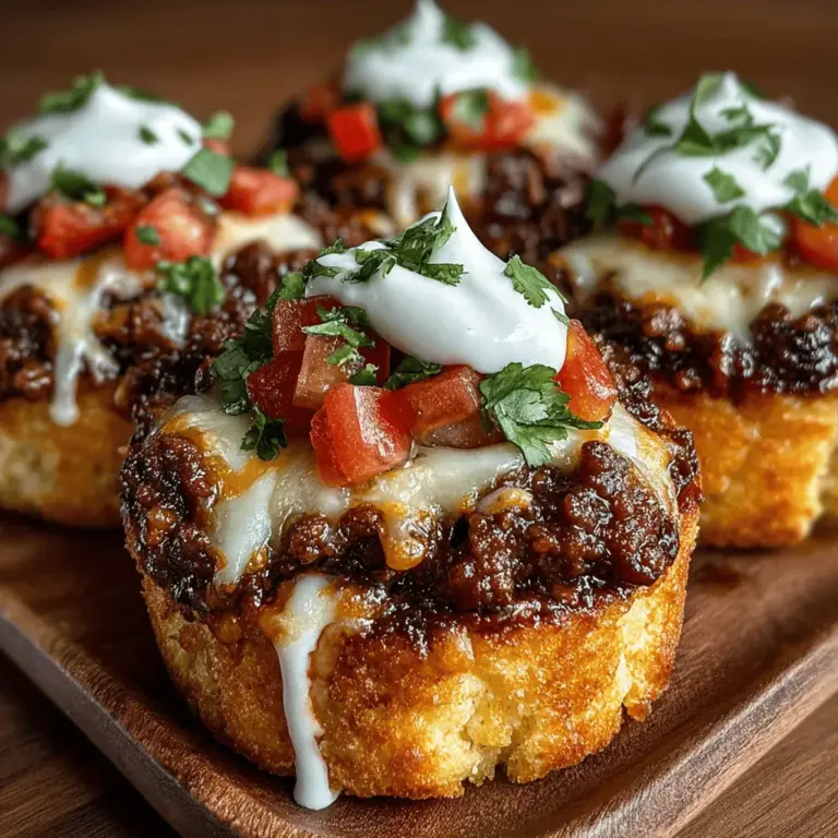 Creating the perfect biscuit cups is essential for a successful Mini Taco Lasagna experience. The key lies in flattening and shaping the biscuits correctly to ensure they hold the layers of delicious fillings.