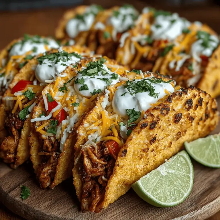 To create the perfect Crunchy Mini Chicken Fajita Taco Cones, it’s essential to understand the role of each ingredient in the recipe. Each component contributes to the overall flavor profile, nutritional value, and texture of the dish.