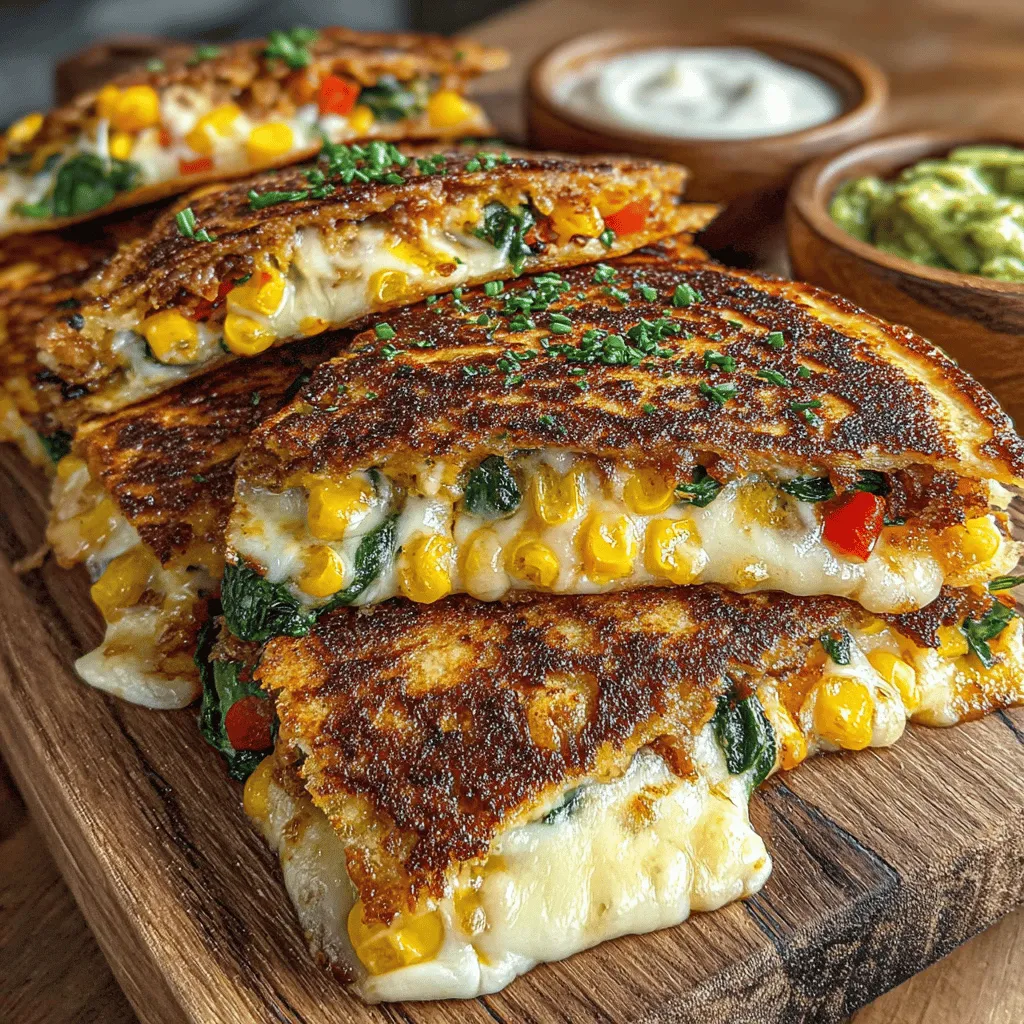 Quesadillas have long been a favorite among children, thanks to their delightful combination of flavors and textures. The crispy exterior, gooey cheese, and variety of fillings make them a versatile meal option that appeals to even the pickiest eaters. While traditional quesadillas often lean heavily on cheese and meats, there’s a delightful twist to this classic dish: the Cheesy Veggie Quesadilla. This iteration not only satisfies children's cravings for cheesy goodness but also sneakily packs in a range of nutritious vegetables, making it a perfect option for parents looking to improve their children’s diets without sacrificing taste.