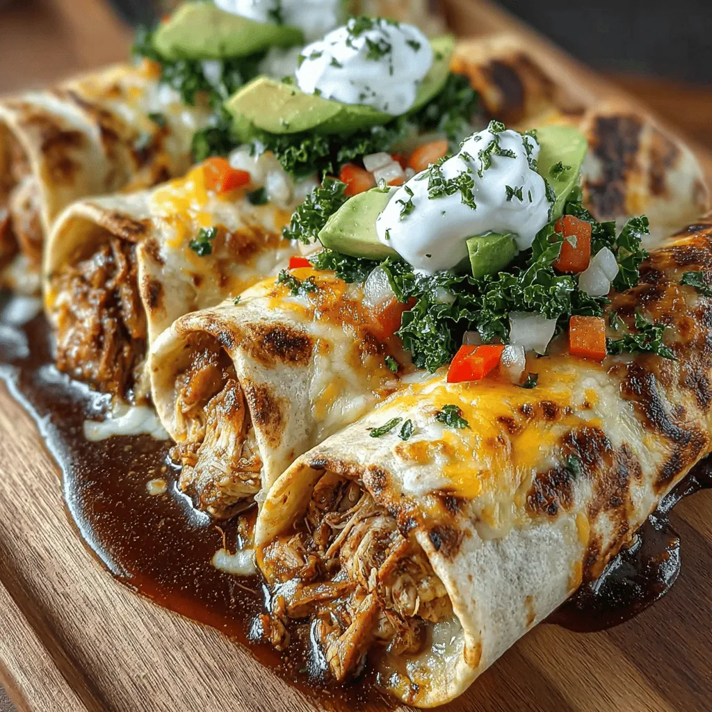 Savory Slow-Cooked Chicken & Veggie Wraps