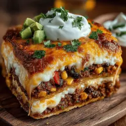 Fall Chili Chicken Taco Casserole Recipe