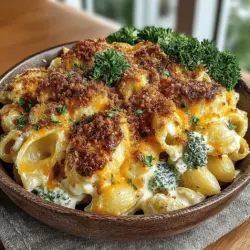 Cozy Autumn Mac & Cheese with Broccoli