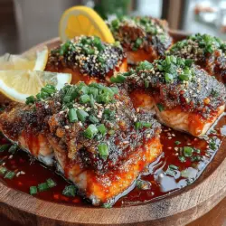 If you're in search of a dish that perfectly balances the fiery zest of heat with the comforting sweetness of honey, look no further than Sriracha Honey Glazed Salmon. This innovative recipe has quickly gained popularity among home cooks and food enthusiasts alike, thanks to its unique flavor profile and the ease with which it can be prepared. The dish is not just a culinary delight but also a practical choice for both busy weeknights and elegant dinner parties. With its vibrant taste and visual appeal, Sriracha Honey Glazed Salmon has the power to impress guests while being straightforward enough for everyday meals.
