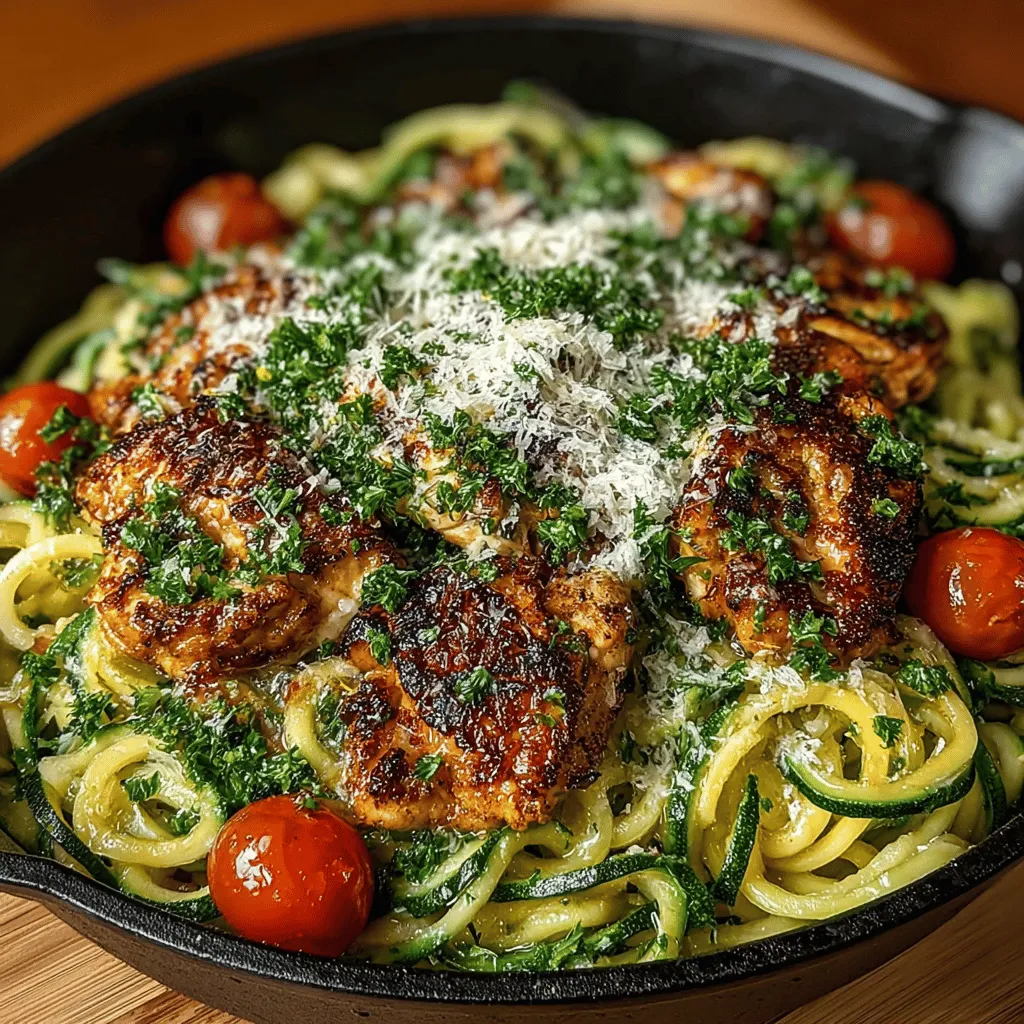 Sautéing garlic to perfection is an essential skill in any kitchen, especially when it comes to creating a rich and aromatic base for your Garlic Butter Chicken Zucchini Pasta. To ensure you achieve that desirable garlic flavor without the bitter undertones of burnt garlic, follow these tips: