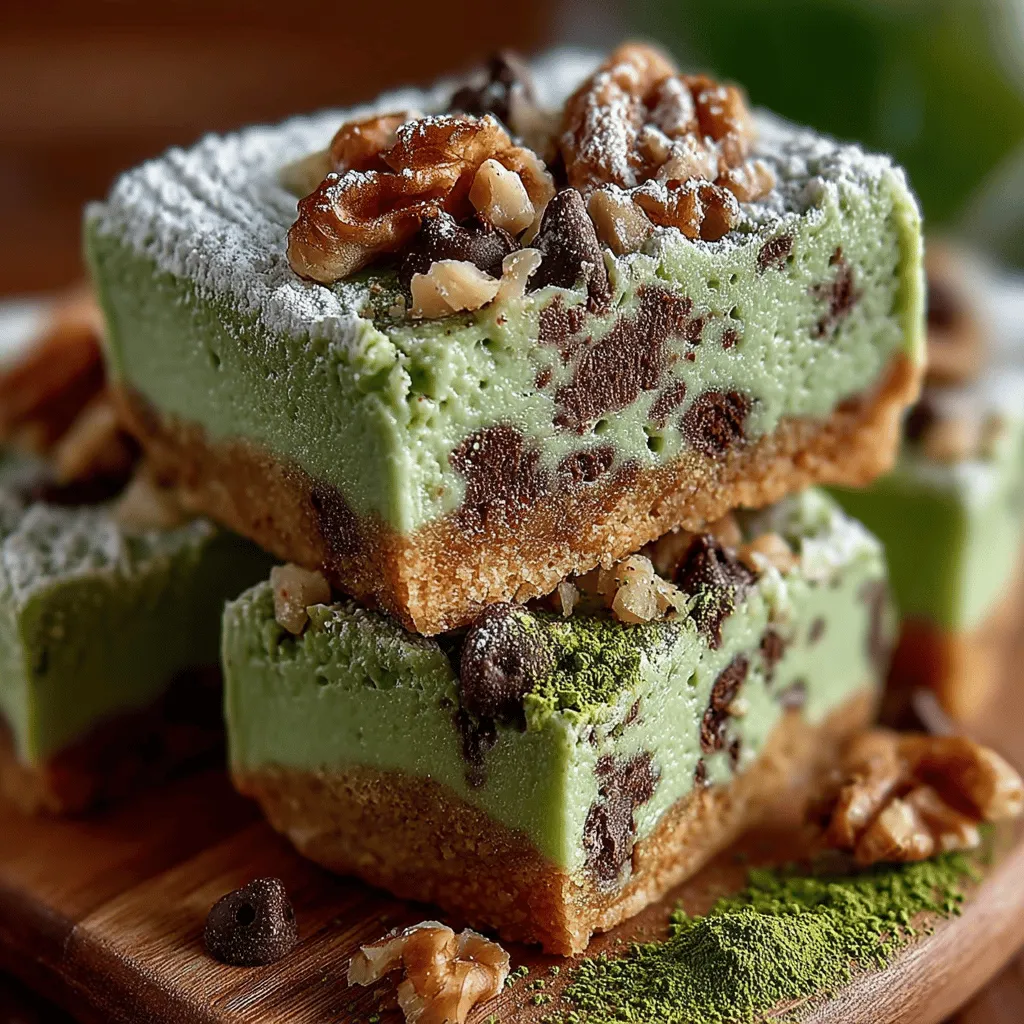In the world of healthy desserts, the combination of frozen yogurt and cookie dough has emerged as a delightful trend that marries indulgence with nutrition. These Frozen Yogurt Matcha Cookie Dough Bars are not only delicious but also offer a refreshing twist on traditional sweets, allowing you to indulge your sweet tooth without the guilt. By incorporating wholesome ingredients like matcha and yogurt, this recipe stands out as a healthier alternative that doesn’t sacrifice flavor or enjoyment.