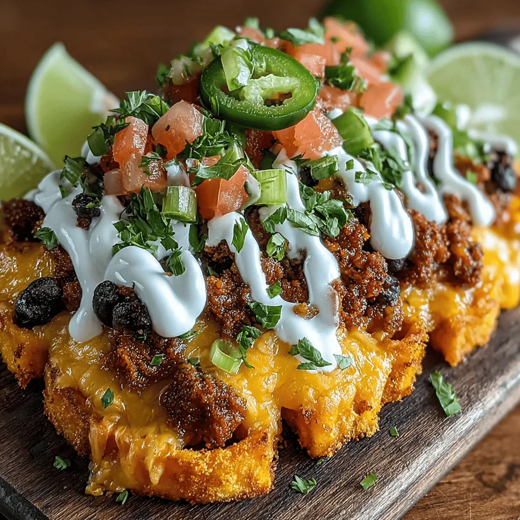 Loaded Nacho Sweet Potato Fries are a delightful and innovative twist on the beloved classic nachos. Combining the irresistible crunch of fries with the bold flavors of traditional nacho toppings, this dish offers a unique culinary experience that satisfies cravings while also being health-conscious. Sweet potatoes serve as the perfect base, transforming a typical snack into a nutrient-dense option that is as delicious as it is good for you.