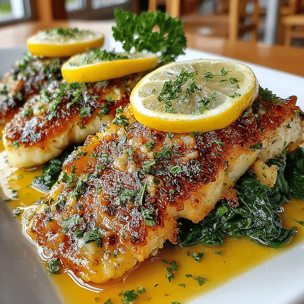 When it comes to quick and satisfying meals, Garlic Butter Tilapia with Spinach stands out as a top contender. This exquisite dish combines the delicate flavors of tilapia with the richness of garlic butter and the nutritious qualities of fresh spinach. Not only is it a palate-pleaser, but it's also a health-conscious choice, making it perfect for those busy weeknights when you want something delicious yet easy to prepare.