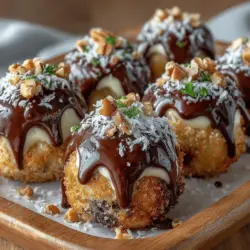 Frozen yogurt bites have rapidly gained popularity as a versatile and nutritious snack option, appealing to both health-conscious eaters and dessert lovers alike. These bite-sized delights provide an indulgent experience without the guilt often associated with traditional sweets. Among the myriad of recipes available, the Decadent Frozen Yogurt Chocolate Pecan Bites stand out, thanks to their unique combination of creamy Greek yogurt, rich dark chocolate, and crunchy pecans. This recipe not only tantalizes the taste buds but also offers a satisfying blend of flavors and textures that make it perfect for any occasion, whether you're hosting a gathering or simply treating yourself.