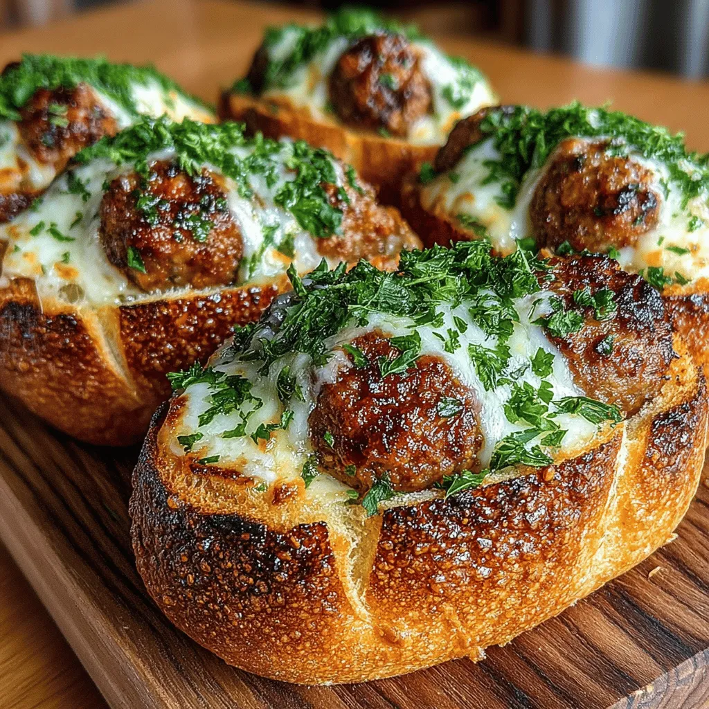 There’s something undeniably comforting about a well-made dish that evokes feelings of home and warmth. Comfort food has a unique ability to bring people together, whether it’s around a dinner table or during festive gatherings. Among the myriad of recipes that cater to this craving, Mini Meatball Garlic Bread Boats stand out as a delightful fusion of flavors and textures. This innovative dish marries the classic comforts of meatballs and garlic bread, creating a savory experience that’s both satisfying and fun to eat.