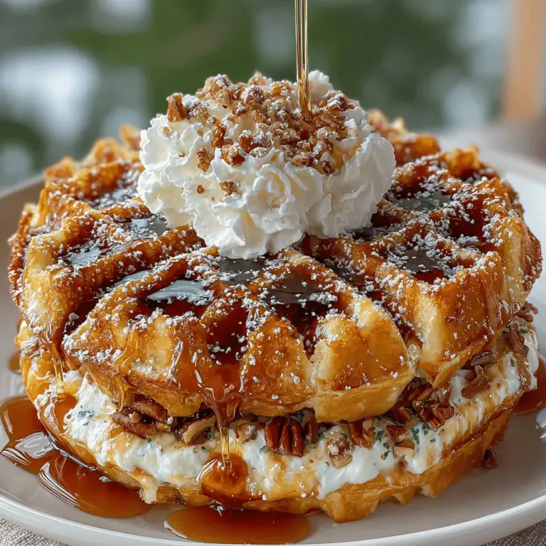 When it comes to breakfast or brunch, few dishes can compete with the warm, comforting embrace of waffles. Now, imagine elevating that experience with the delightful sweetness of cinnamon-spiced apples nestled between two perfectly crisp waffles. Cinnamon Apple Waffle Sandwiches are not just a treat for the taste buds; they’re an experience that combines the best of sweet and savory, making them an ideal dish for any occasion. Whether you’re looking to impress guests at a weekend brunch or simply want to indulge in a cozy, homemade breakfast, this recipe is sure to become a favorite.