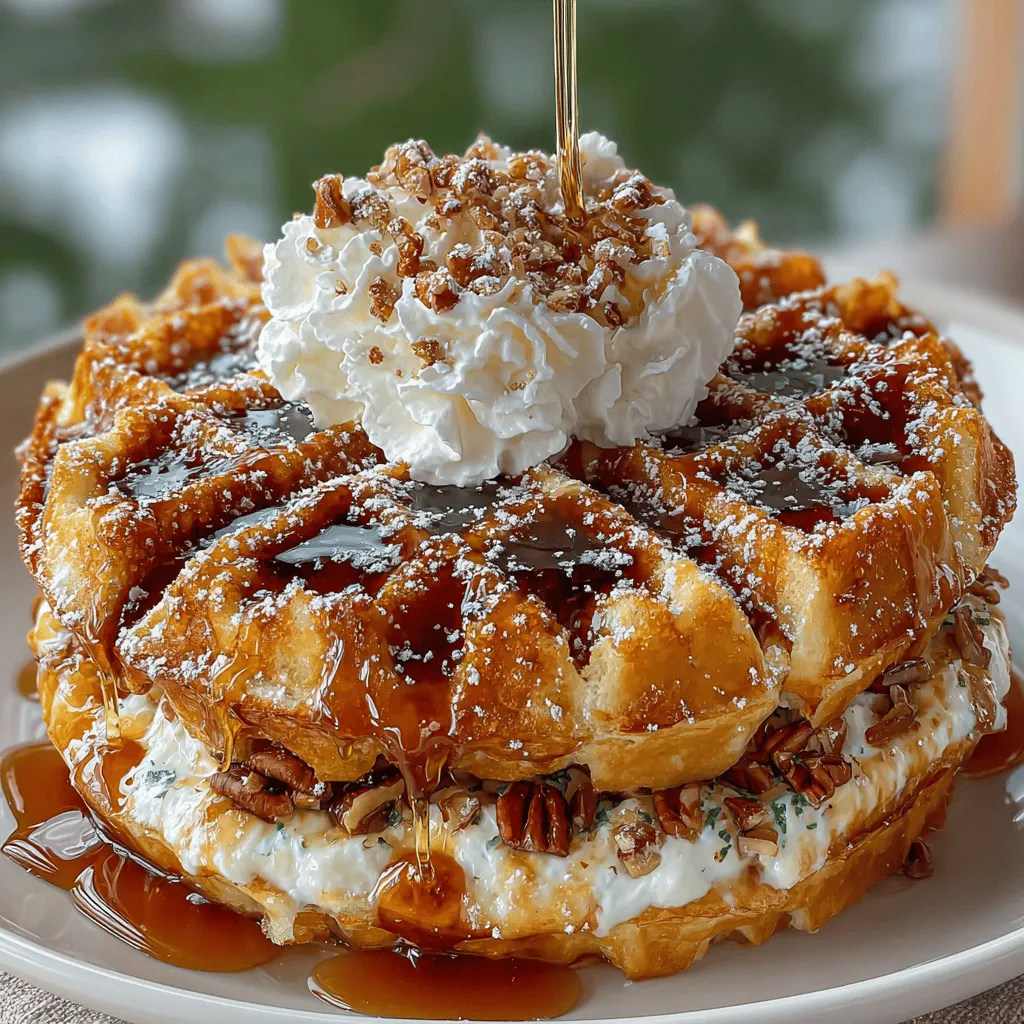 Cinnamon Apple Waffle Sandwiches Recipe