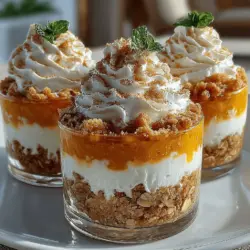 As the leaves begin to change and the air turns crisp, the arrival of autumn brings with it a wealth of flavors typically associated with the season. Among these, pumpkin reigns supreme, infusing our favorite dishes and desserts with its warm, comforting essence. One delightful way to celebrate this seasonal ingredient is through the creation of Frozen Yogurt Pumpkin Crumble Cups. This recipe combines the rich taste of pumpkin with the creamy texture of Greek yogurt, resulting in a frozen dessert that is as satisfying as it is healthy.