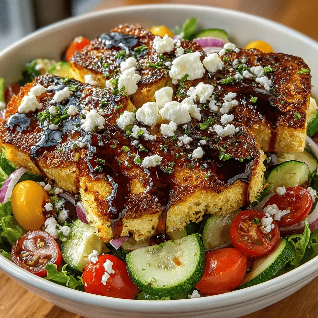 The Zesty Zucchini Bread Salad Bowl is an innovative fusion dish that brings together the comforting warmth of freshly baked zucchini bread and the refreshing crunch of a vibrant salad. This unique recipe elevates traditional salad fare by introducing sweet, spiced zucchini bread as a base, creating a delightful interplay between savory and sweet flavors. As the culinary world continues to evolve, there has been a notable trend of incorporating baked goods into savory dishes, allowing home cooks to explore creative avenues that appeal to both comfort food enthusiasts and health-conscious eaters alike. The Zesty Zucchini Bread Salad Bowl not only satisfies cravings for something hearty and delicious but also provides a nutritious option that’s perfect for any time of the day.