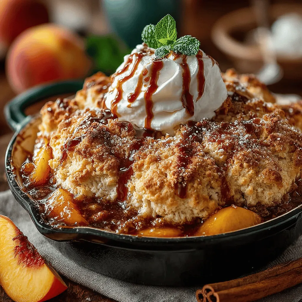 In the world of desserts, few things capture the essence of summer quite like a fresh peach cobbler. This Quick & Easy Fresh Peach Cobbler Delight recipe offers a delightful combination of sweet, juicy peaches and a buttery biscuit topping that is sure to please. Whether you’re hosting a summer gathering or enjoying a cozy family dinner, this recipe is not only simple to prepare but also bursts with flavors that celebrate the peach’s natural sweetness. The vibrant colors and comforting aromas of this dish create an inviting atmosphere that embodies the joys of the season.