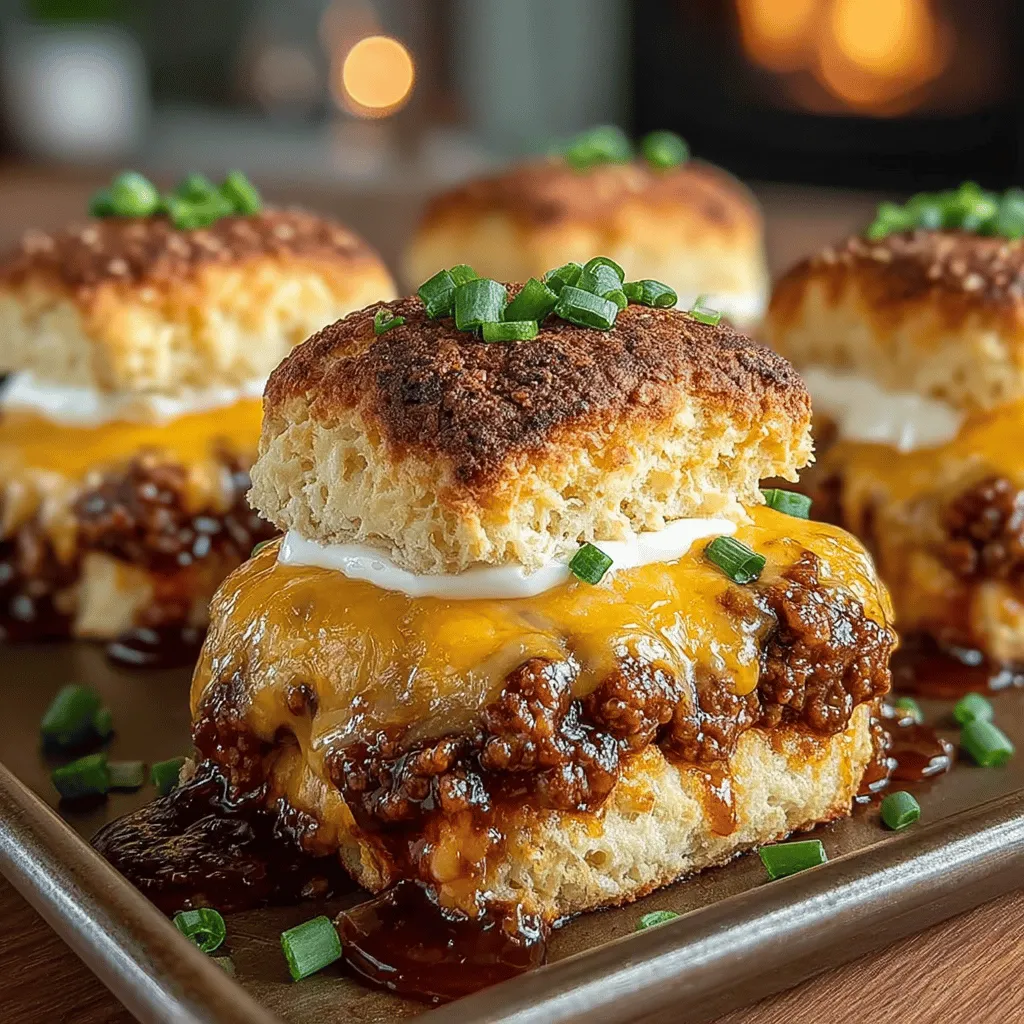 In the world of easy and delicious meals, Mini BBQ Turkey Biscuit Melts stand out as a perfect choice for both casual gatherings and busy weeknight dinners. These bite-sized delights combine the savory goodness of ground turkey with the rich, smoky flavor of BBQ sauce, all encased in flaky biscuit dough and topped with melted cheese. Whether you're hosting a game day party or simply looking for a quick and satisfying dinner, these melts are sure to please both kids and adults alike.