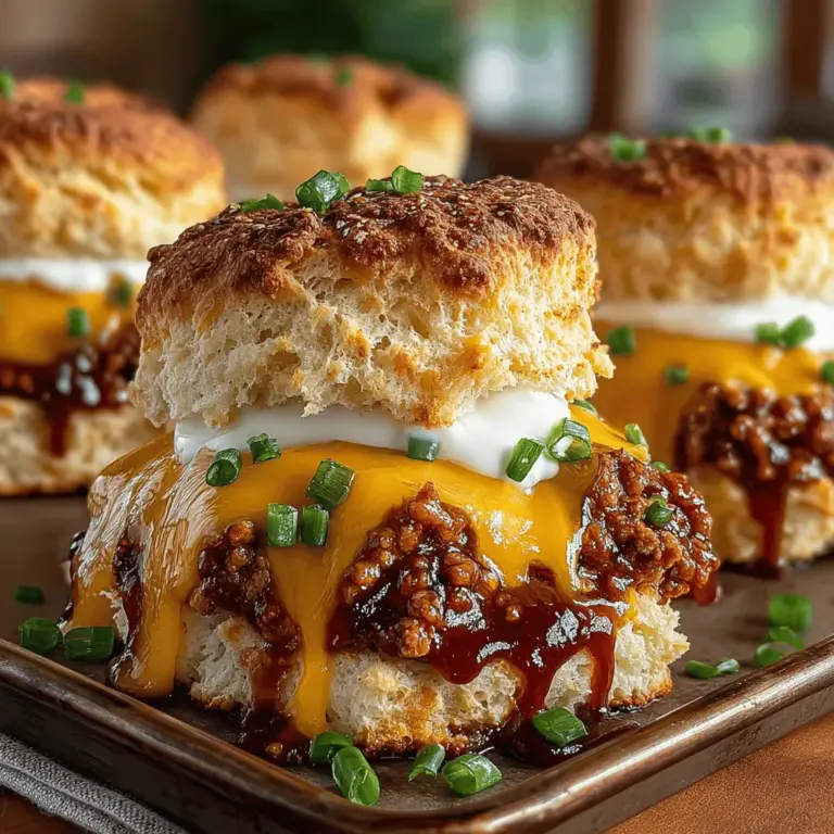 In the world of easy and delicious meals, Mini BBQ Turkey Biscuit Melts stand out as a perfect choice for both casual gatherings and busy weeknight dinners. These bite-sized delights combine the savory goodness of ground turkey with the rich, smoky flavor of BBQ sauce, all encased in flaky biscuit dough and topped with melted cheese. Whether you're hosting a game day party or simply looking for a quick and satisfying dinner, these melts are sure to please both kids and adults alike.