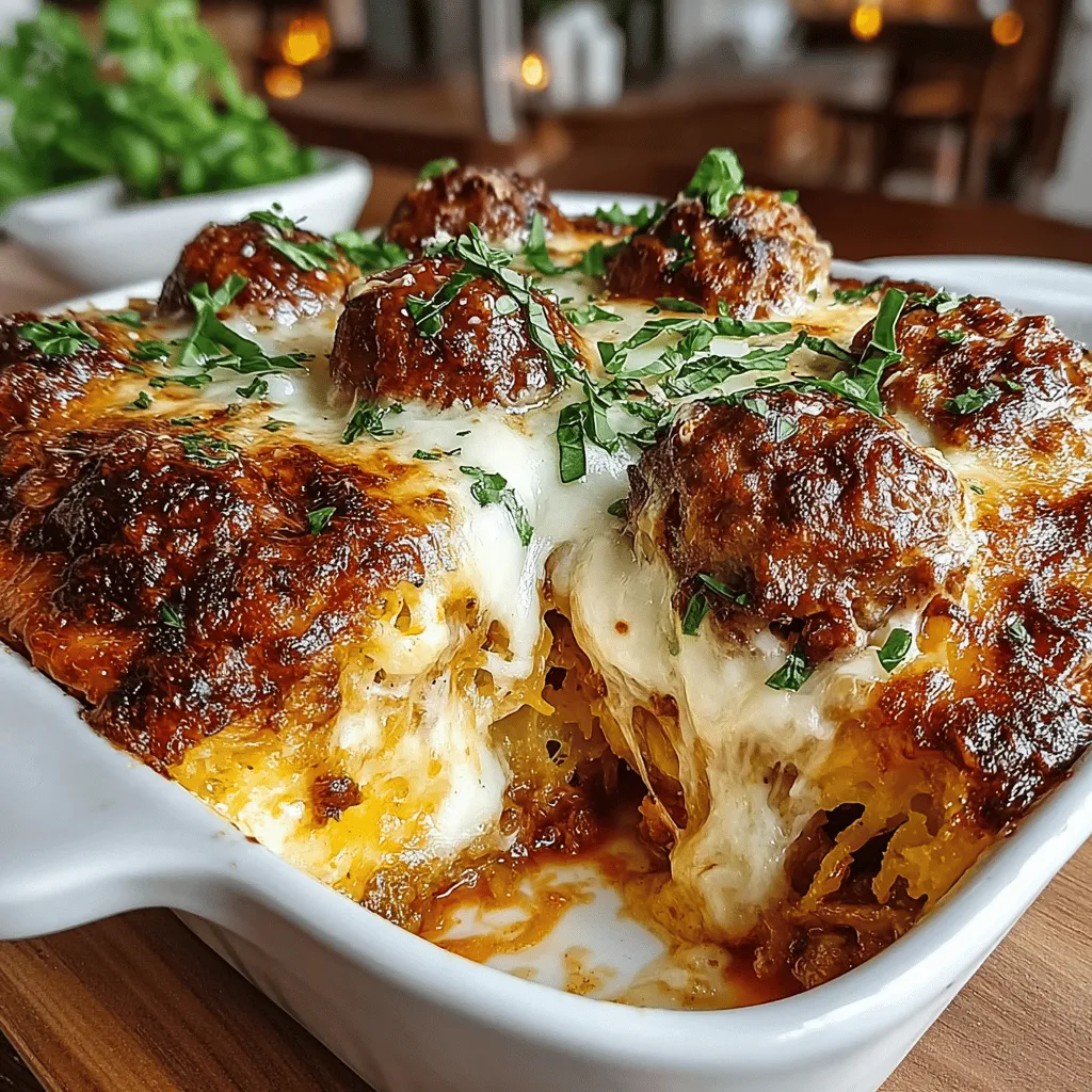 Exploring new and healthy alternatives to traditional comfort food often leads to delightful culinary discoveries. One such recipe that strikes the perfect balance between nutritious and delicious is the Spaghetti Squash and Meatball Bake. This dish transforms the classic meatball and spaghetti combination into a wholesome meal featuring spaghetti squash as a low-carb substitute. As more individuals seek to reduce their carbohydrate intake without sacrificing flavor, this recipe provides an excellent solution that satisfies cravings while promoting a healthier lifestyle.