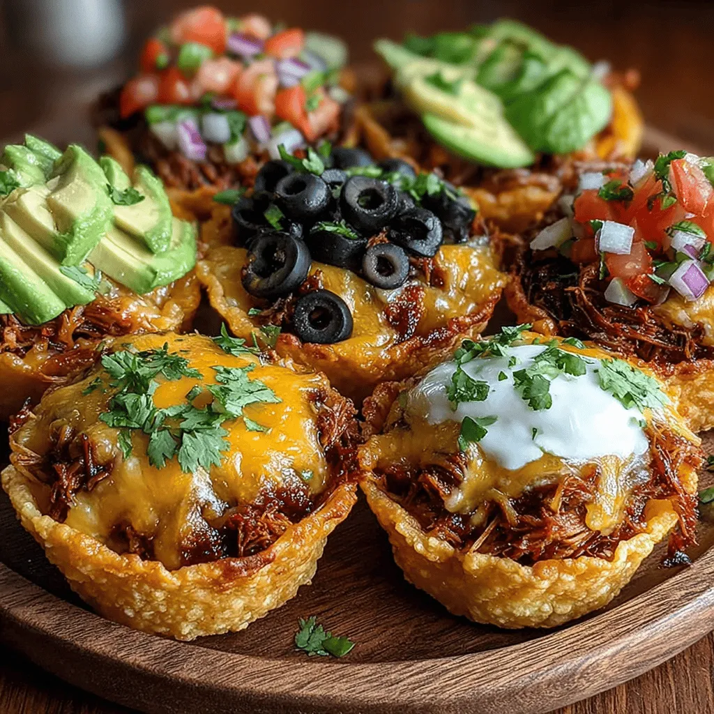 Exploring plant-based cuisine has never been more exciting, especially with dishes that combine flavor, texture, and fun presentation. Mini BBQ Jackfruit Nacho Cups are an innovative take on traditional nachos, utilizing young green jackfruit as a hearty, meat-like filling. This recipe brings together the rich, smoky notes of BBQ with the satisfying crunch of tortilla cups, making it an ideal choice for parties, game nights, or a cozy family meal. Not only are these nacho cups delicious, but they also offer a creative way to incorporate more plant-based ingredients into your diet. In this article, we’ll guide you through each step to create these scrumptious bites, delve into the benefits of jackfruit, and share tips for customization.