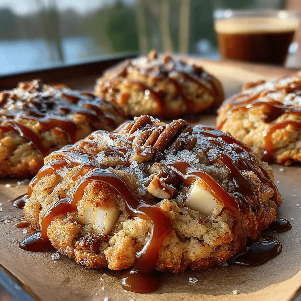 Delightfully combining the flavors of caramel and apples, Quick & Sweet Caramel Apple Cookie Treats are the perfect solution for those craving a fast yet delicious dessert. These cookies are not only easy to make but also offer a warm and comforting taste that is reminiscent of fall. The delightful aroma of baked apples and sweet caramel wafts through the kitchen, creating an inviting atmosphere that beckons family and friends to gather around for a taste. With just a handful of ingredients, you can whip up a batch of these delectable treats in under 30 minutes, making them an ideal choice for busy bakers and spontaneous dessert cravings alike.