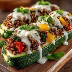 Zesty Turkey-Stuffed Zucchini Boats