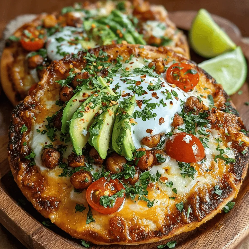In recent years, naan pizza has emerged as a favorite among food enthusiasts, combining the traditional characteristics of pizza with the delightful flavors of Indian cuisine. This quick and versatile meal option is perfect for busy weeknights or casual gatherings, allowing for endless customization. One standout variation is the Spicy Chickpea Avocado Naan Pizza, which showcases a unique blend of flavors that tantalize the taste buds while providing a healthy and satisfying meal.