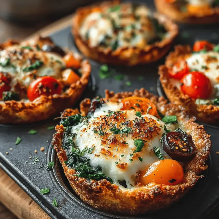 In the realm of appetizers and snacks, few dishes can compete with the charm and versatility of Mini Veggie Pizza Tortilla Cups. These delightful creations combine the beloved flavors of traditional pizza with a healthier twist, making them a hit for gatherings, family dinners, or even a cozy night in. The bite-sized format not only makes them perfect for sharing but also allows for a myriad of variations that cater to different dietary preferences and taste profiles.