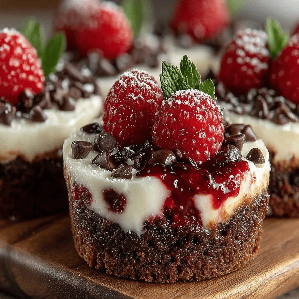 Raspberry Brownie Heaven: Frozen Yogurt Discs are the ultimate dessert for those who crave something sweet yet refreshing. This innovative recipe marries the rich, fudgy goodness of brownies with the creamy, tangy delight of Greek yogurt and the vibrant burst of tart raspberries. The result is a heavenly treat that not only satisfies your sweet tooth but also provides a refreshing counterpoint, making it perfect for warm weather or as a unique offering at gatherings. Whether you're planning a summer barbecue, a birthday party, or simply indulging in a personal treat, these frozen yogurt discs are sure to impress.
