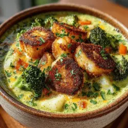 Cheesy Broccoli Bliss Soup: A Comforting Delight