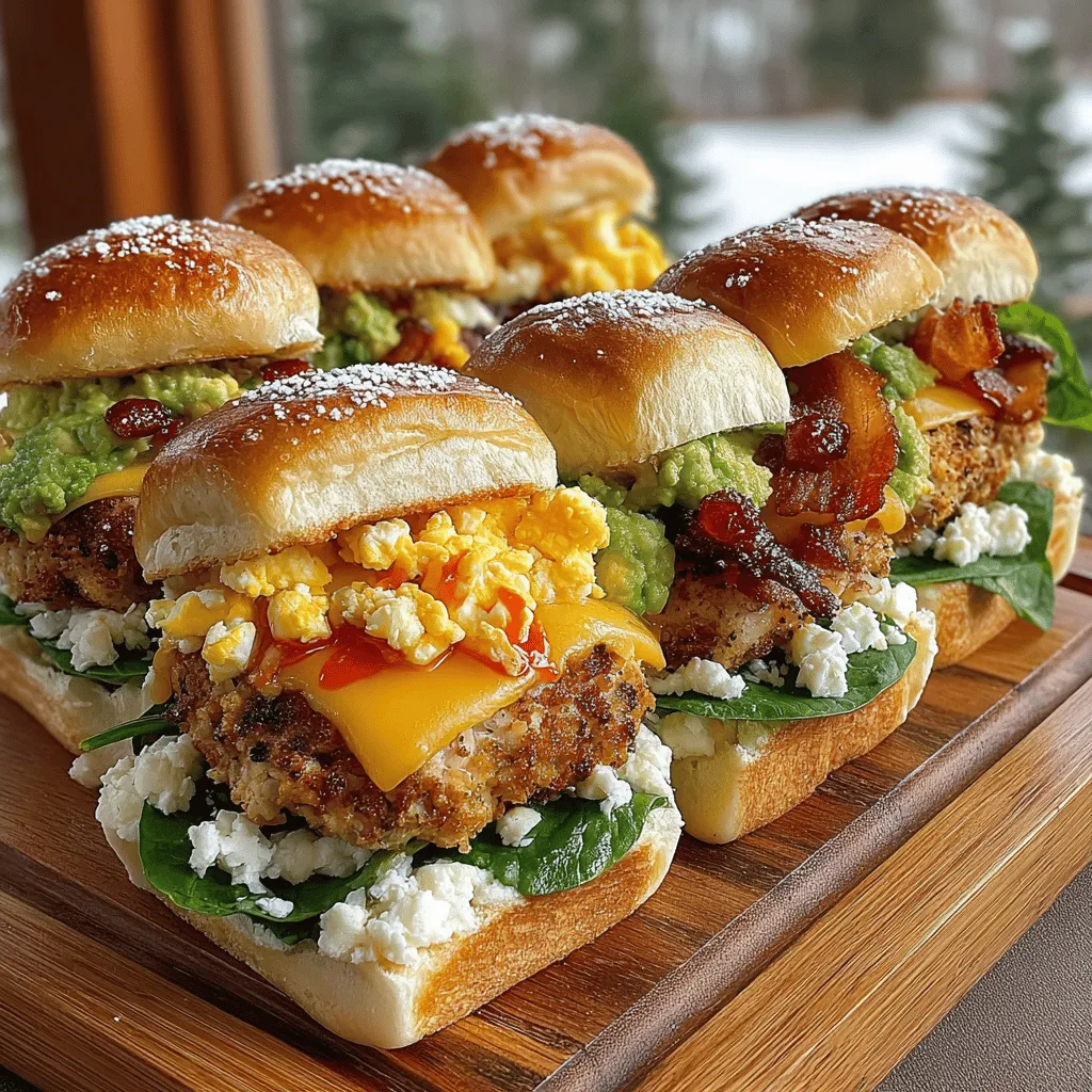 In recent years, the trend toward healthy breakfast options has surged, with people increasingly seeking meals that are not only nutritious but also quick and easy to prepare. As breakfast is often touted as the most important meal of the day, it's essential to choose foods that provide lasting energy and nourishment. Enter the Mini Turkey & Avocado Breakfast Sliders—a delightful blend of flavor and nutrition that makes for an ideal morning meal. These sliders are packed with lean protein, healthy fats, and vibrant greens, making them a delicious yet health-conscious choice.