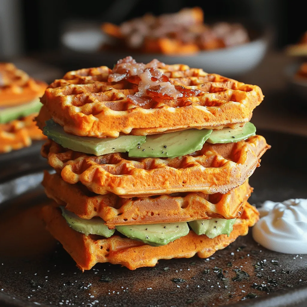 In the ever-evolving world of breakfast and brunch cuisine, the Cheesy Sweet Potato Waffle Sandwich stands out as a delightful and innovative dish. This recipe combines the hearty sweetness of sweet potatoes with the rich, creamy flavor of cheese, all encapsulated in a crispy waffle form. The result is a sandwich that not only tantalizes the taste buds but also serves up a healthy dose of nutrition. With the growing trend of incorporating vegetables into breakfast dishes, the Cheesy Sweet Potato Waffle Sandwich is a perfect example of how to enjoy a meal that is both satisfying and nourishing.