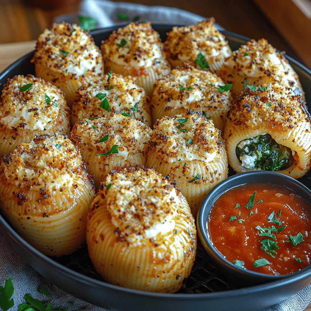 Stuffed pasta poppers are an innovative and delicious way to enjoy the rich flavors of Italian cuisine while embracing a healthier cooking method. These delightful bite-sized snacks combine the comforting essence of traditional stuffed pasta with the modern twist of air frying, which allows you to enjoy this classic dish with significantly less oil and fat. The result is a crispy exterior that gives way to a cheesy, flavorful filling, making them an irresistible option for any occasion.