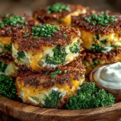 Mini Cheddar Broccoli Hash Stacks Recipe