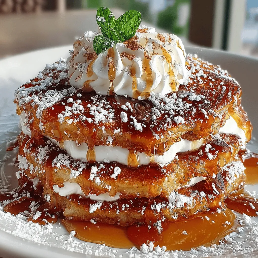 Mini Pumpkin Pancakes with Maple Cream