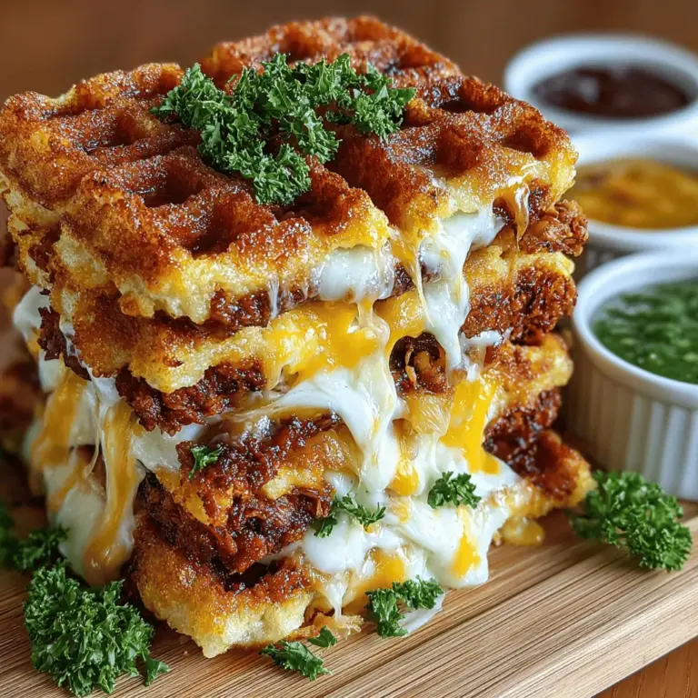 To create the perfect Mini Cheesy Turkey Waffle Melts, it’s essential to understand the role of each ingredient in the recipe. Each component contributes to the overall flavor and texture, ensuring that every bite is a delicious experience.