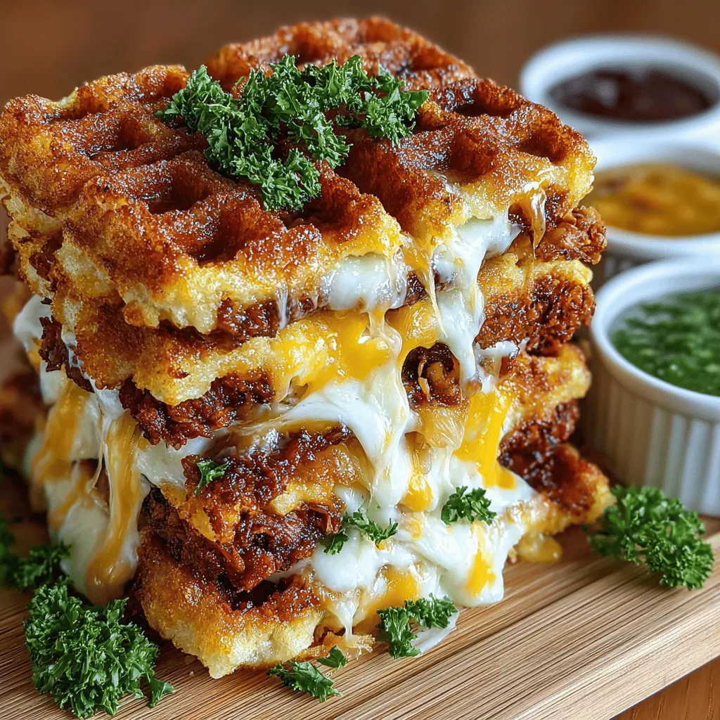 To create the perfect Mini Cheesy Turkey Waffle Melts, it’s essential to understand the role of each ingredient in the recipe. Each component contributes to the overall flavor and texture, ensuring that every bite is a delicious experience.