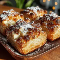 Baked Apple Cinnamon Puff Squares are a delightful dessert that effortlessly combines the flaky goodness of puff pastry with a warm, spiced apple filling. This tempting treat is perfect for any occasion, whether you're hosting a holiday gathering, celebrating a special event, or simply craving a comforting dessert after dinner. The warm aroma of cinnamon and baked apples wafting through your kitchen is sure to evoke feelings of nostalgia and create an inviting atmosphere.