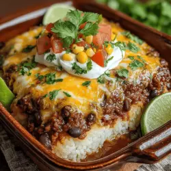 If you’re looking for a comforting, flavorful dish that can easily feed a crowd, look no further than Taco Fiesta Casserole. This delectable recipe brings the bold, zesty flavors of traditional tacos into a convenient casserole format, making it an ideal choice for family dinners, gatherings, or meal prep. With layers of savory ingredients and an appealing presentation, Taco Fiesta Casserole is not only a feast for the taste buds but also a culinary solution for busy weeknights.