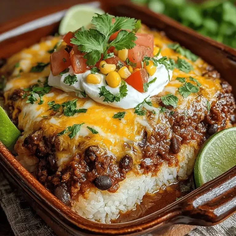 If you’re looking for a comforting, flavorful dish that can easily feed a crowd, look no further than Taco Fiesta Casserole. This delectable recipe brings the bold, zesty flavors of traditional tacos into a convenient casserole format, making it an ideal choice for family dinners, gatherings, or meal prep. With layers of savory ingredients and an appealing presentation, Taco Fiesta Casserole is not only a feast for the taste buds but also a culinary solution for busy weeknights.