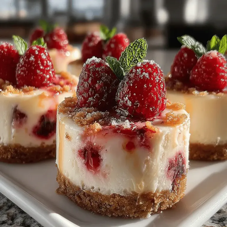 If you're on the hunt for a dessert that combines ease with elegance, look no further than Buzzy Raspberry Cheesecake Bombs. This innovative no-bake treat is perfect for those warm summer days when turning on the oven feels less than desirable. These cheesecake bombs embody a delightful balance of rich, creamy cheesecake and the tangy sweetness of fresh raspberries, making them a showstopper for any gathering or a sweet indulgence for yourself.