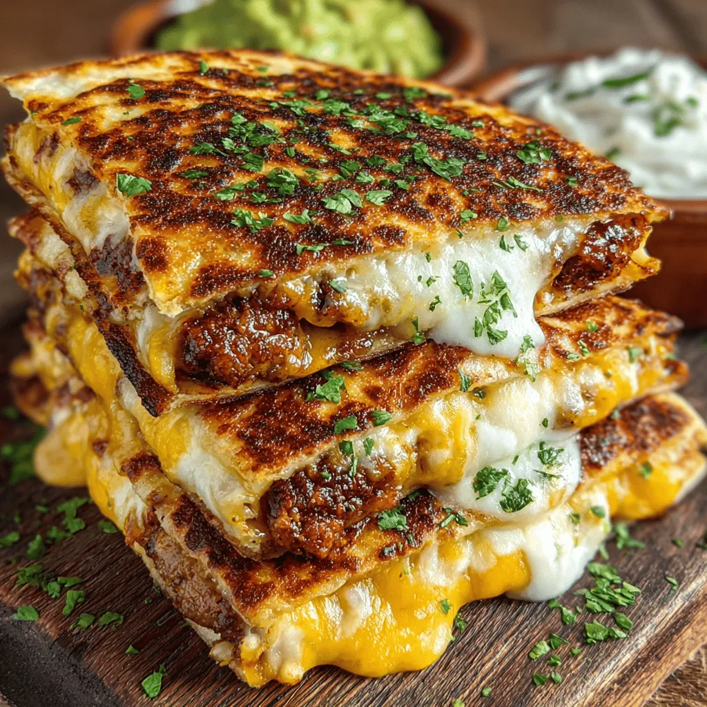 When it comes to satisfying meals that can be whipped up in no time, few dishes can compete with the deliciousness of quesadillas. These culinary delights are not only easy to prepare but also incredibly versatile, making them a staple for busy weeknight dinners, casual gatherings, or even meal prep sessions. Among the myriad of quesadilla variations, Spicy Green Chili Turkey Quesadilla Squares stand out, combining the savory goodness of ground turkey with the zesty kick of green chilies. This dish is an excellent option for anyone looking for a flavorful meal that doesn't compromise on nutrition.
