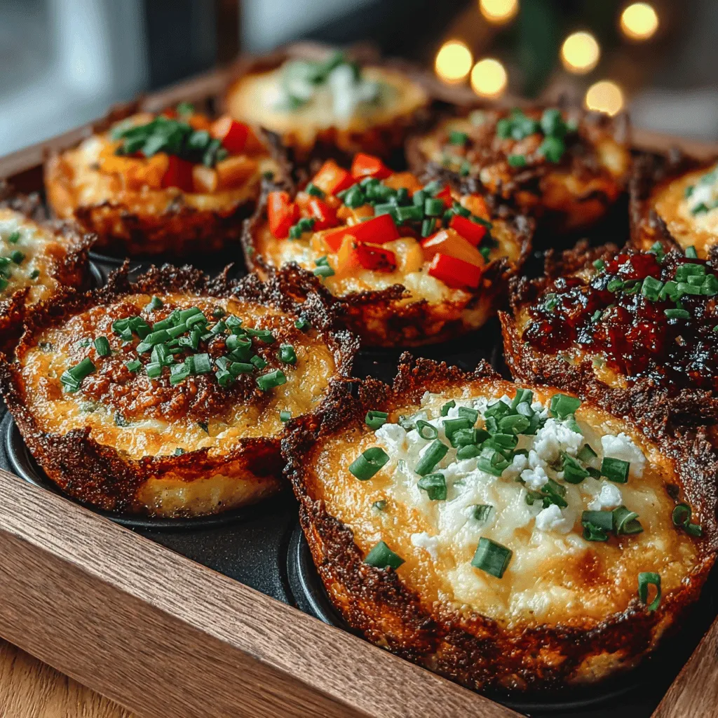 If you're on the lookout for a versatile dish that can elevate your breakfast, brunch, or even snack time, mini frittatas are an excellent choice. These bite-sized creations are not only delicious but also incredibly easy to make, allowing you to enjoy a variety of flavors in a compact format. Today, we’re introducing the Mini Frittata Hash Brown Disks, a delightful recipe that combines the classic elements of frittatas with the crispy texture of hash browns. This innovative twist not only provides a satisfying crunch but also transforms a simple meal into a gourmet experience.