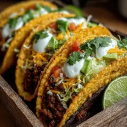 Creating the ideal Crunchy School Lunch Tacos begins with selecting the right ingredients. Each component plays a crucial role in ensuring that the final product is both delicious and wholesome. Here, we break down the key ingredients that make this recipe a must-try.