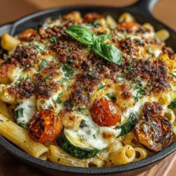 When it comes to home cooking, few things evoke the same sense of warmth and nostalgia as comfort food. These dishes, often rich in flavor and deeply satisfying, have a remarkable ability to bring people together and create lasting memories around the dining table. In the realm of comfort food, the Zucchini Feta Pasta Bake stands out as a delightful option that not only tantalizes the taste buds but also caters to health-conscious eaters. With its creamy feta cheese mingling with fresh vegetables, this dish embodies a harmonious balance of richness and lightness, making it a perfect choice for any occasion.