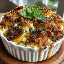 Cheesy Peach Casserole Recipe: A Delightful Fusion of Flavors