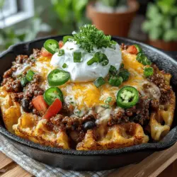 Chili Mac Waffle Fry Skillet Recipe: A Flavorful Comfort Dish