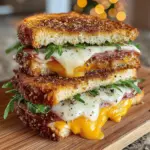 Creating the perfect Grilled Charcuterie Board Sandwich Melt begins with how you layer your ingredients. This step is crucial for achieving balanced flavor in every bite. Start by selecting a hearty bread that can hold up to the fillings, such as a rustic sourdough or a sturdy ciabatta.