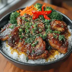 Savory Teriyaki Chicken Bowls