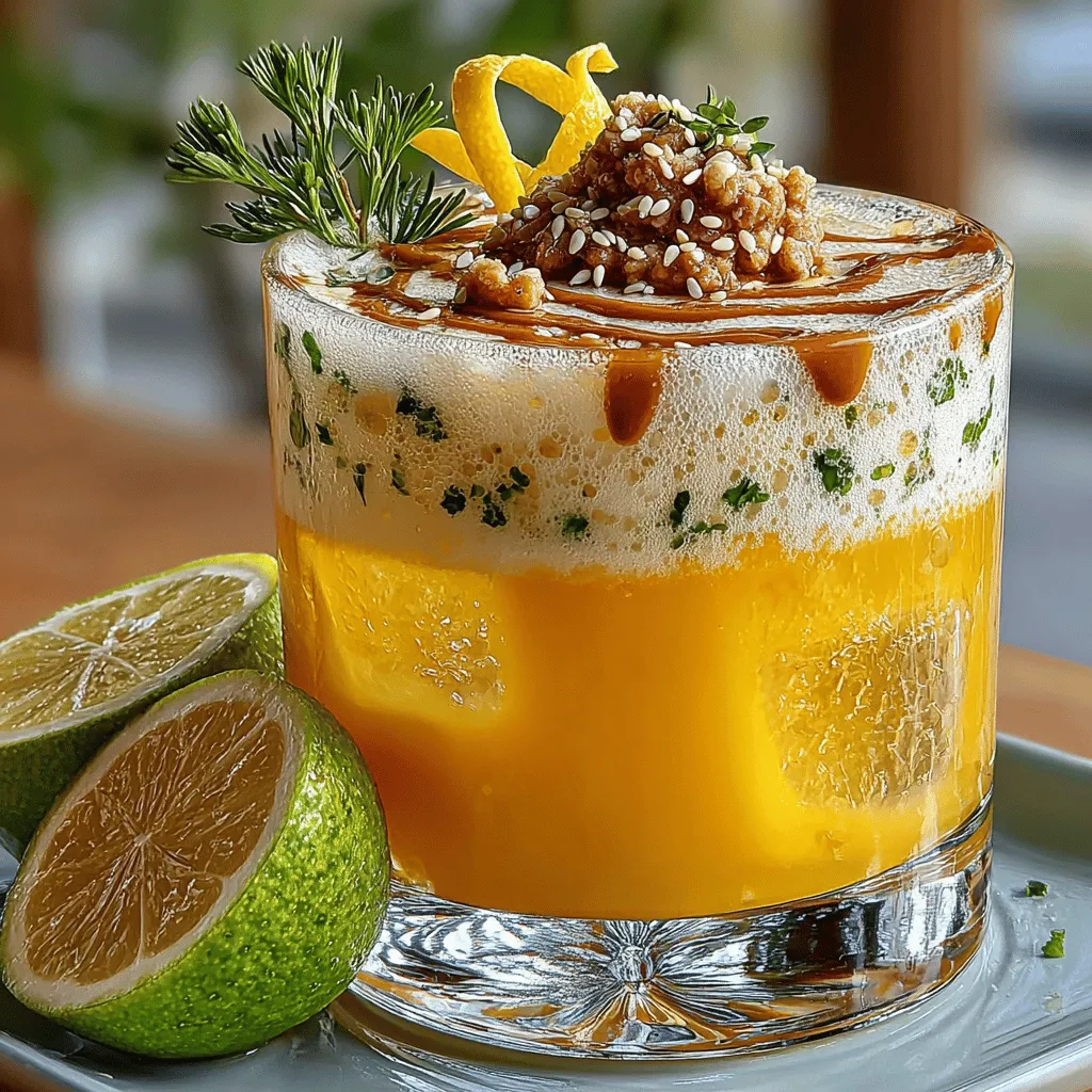 In the ever-evolving world of mixology, cocktails are no longer confined to traditional flavor profiles. The Umami Bliss Cocktail with Tahini Swirl exemplifies this adventurous spirit, bringing together unexpected ingredients for a truly unique drinking experience. At the heart of this cocktail lies the intriguing combination of herbal or botanical gin and rich tahini, creating a drink that is not only flavorful but also layered with complexity.