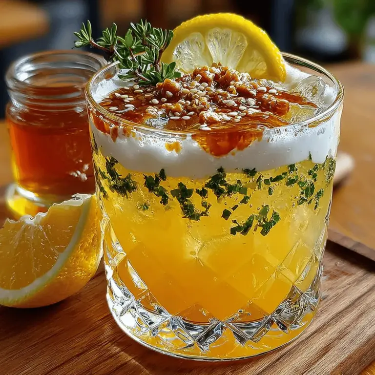 In the ever-evolving world of mixology, cocktails are no longer confined to traditional flavor profiles. The Umami Bliss Cocktail with Tahini Swirl exemplifies this adventurous spirit, bringing together unexpected ingredients for a truly unique drinking experience. At the heart of this cocktail lies the intriguing combination of herbal or botanical gin and rich tahini, creating a drink that is not only flavorful but also layered with complexity.