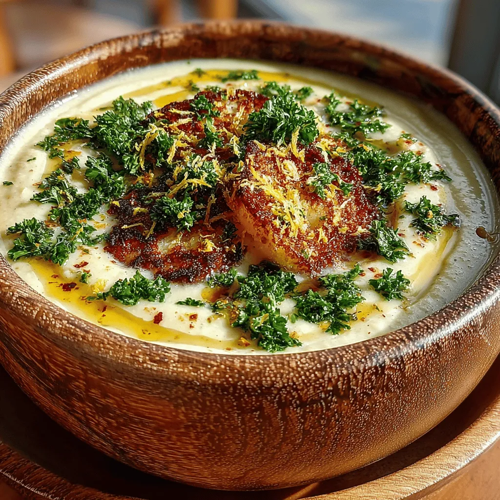 When the chill of autumn sets in or the winter nights grow long, nothing warms the soul quite like a bowl of creamy soup. Among the many delightful options available, Velvety Cauliflower & Sage Cream Soup stands out with its rich flavors and luxurious texture. This soup is not just a dish; it’s an experience—a harmonious blend of tender cauliflower and aromatic sage that delivers comfort and nourishment in every spoonful. Perfectly suited for a cozy family dinner or as an elegant starter at gatherings, this recipe showcases how simple ingredients can come together to create something extraordinary.
